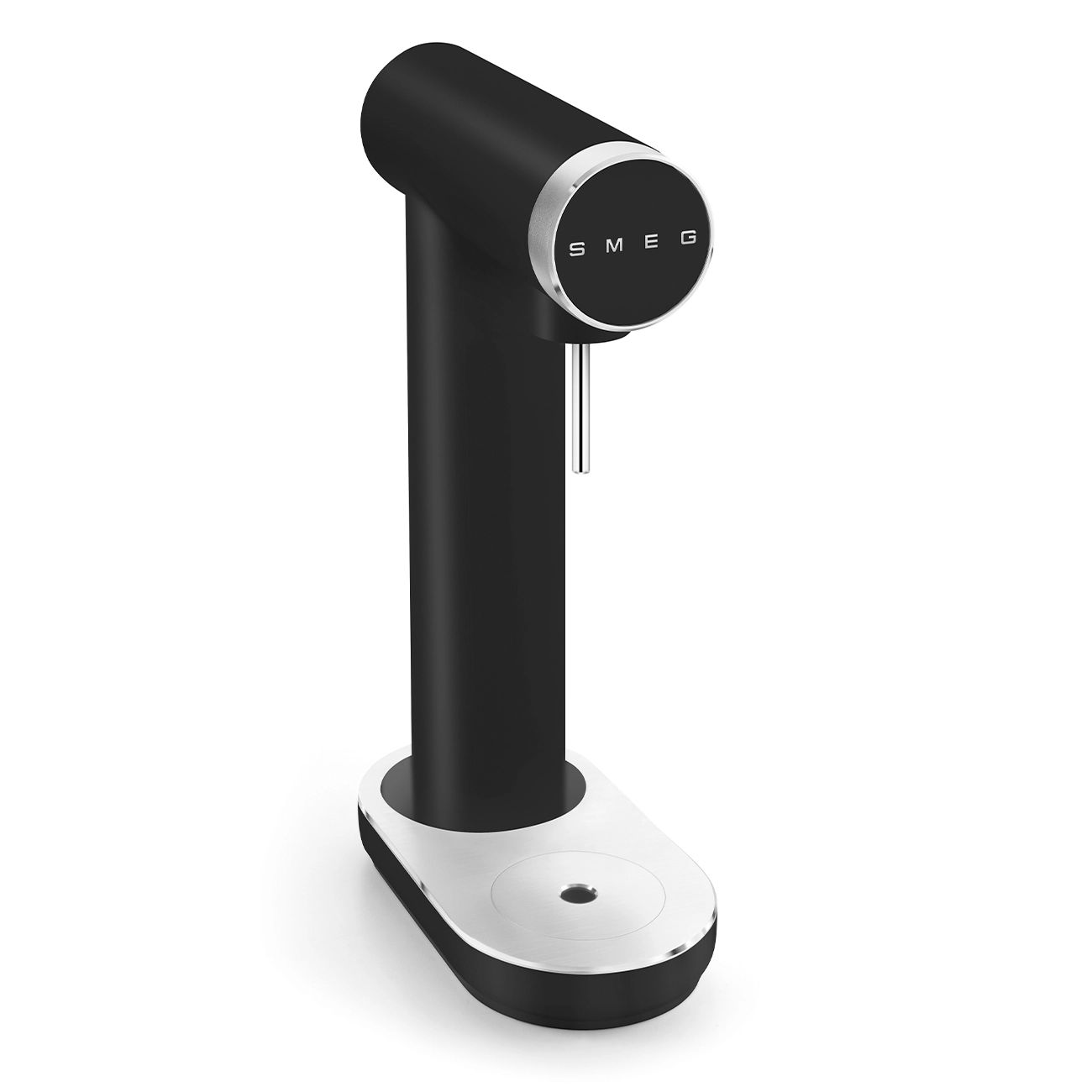 Smeg Gasatore d'acqua Manuale Nero opaco