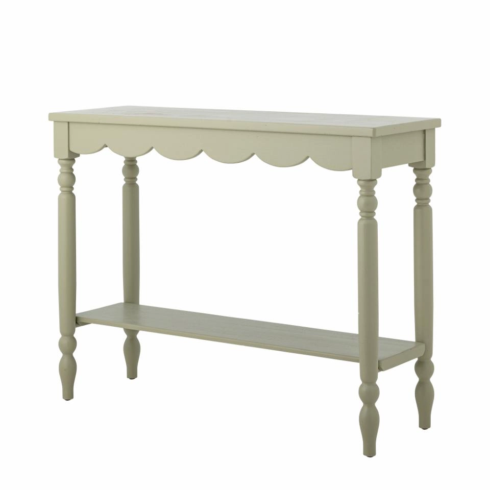Bloomingville Console Table Salla Green Wood