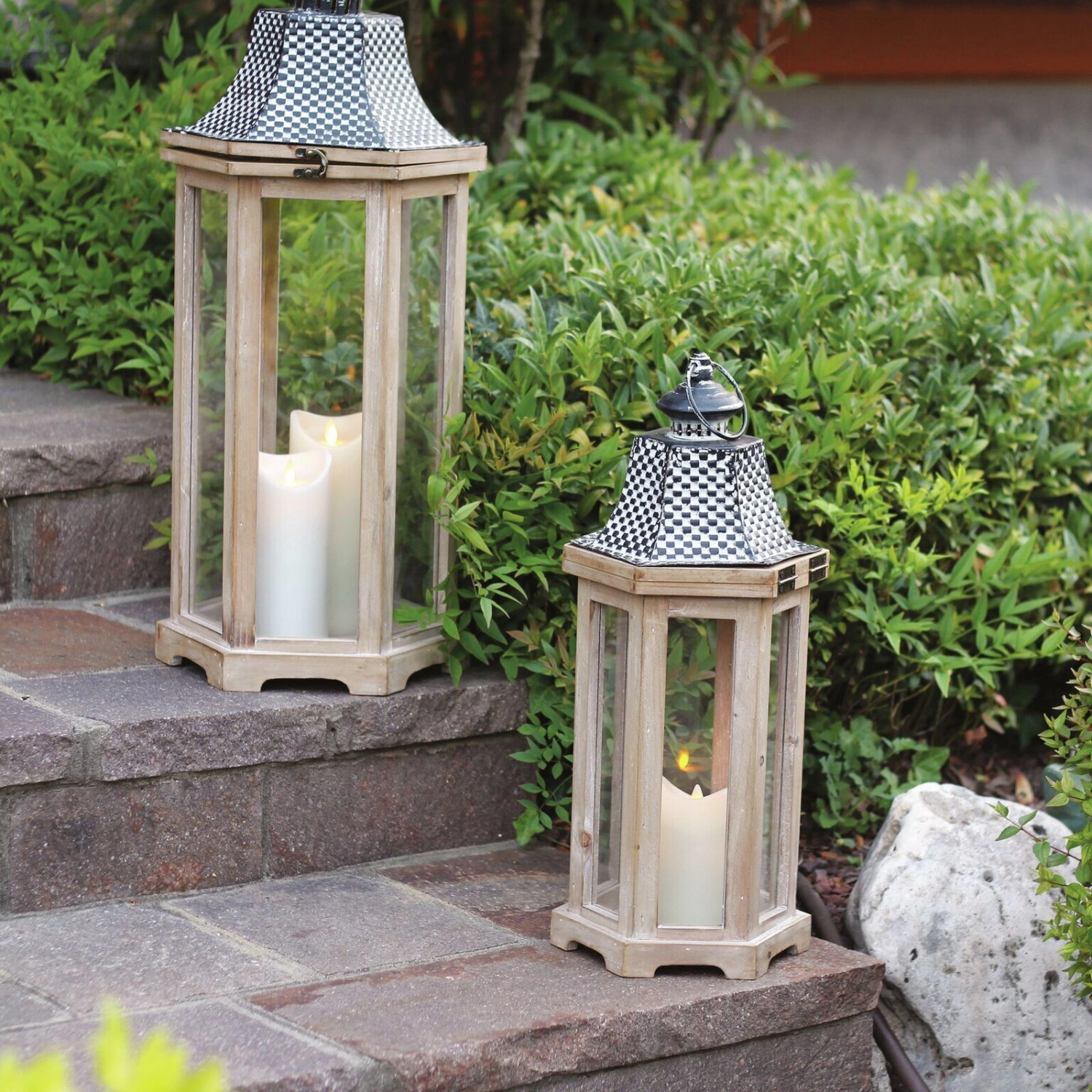 Paderno Zestaw 3 Świec z Żywicy