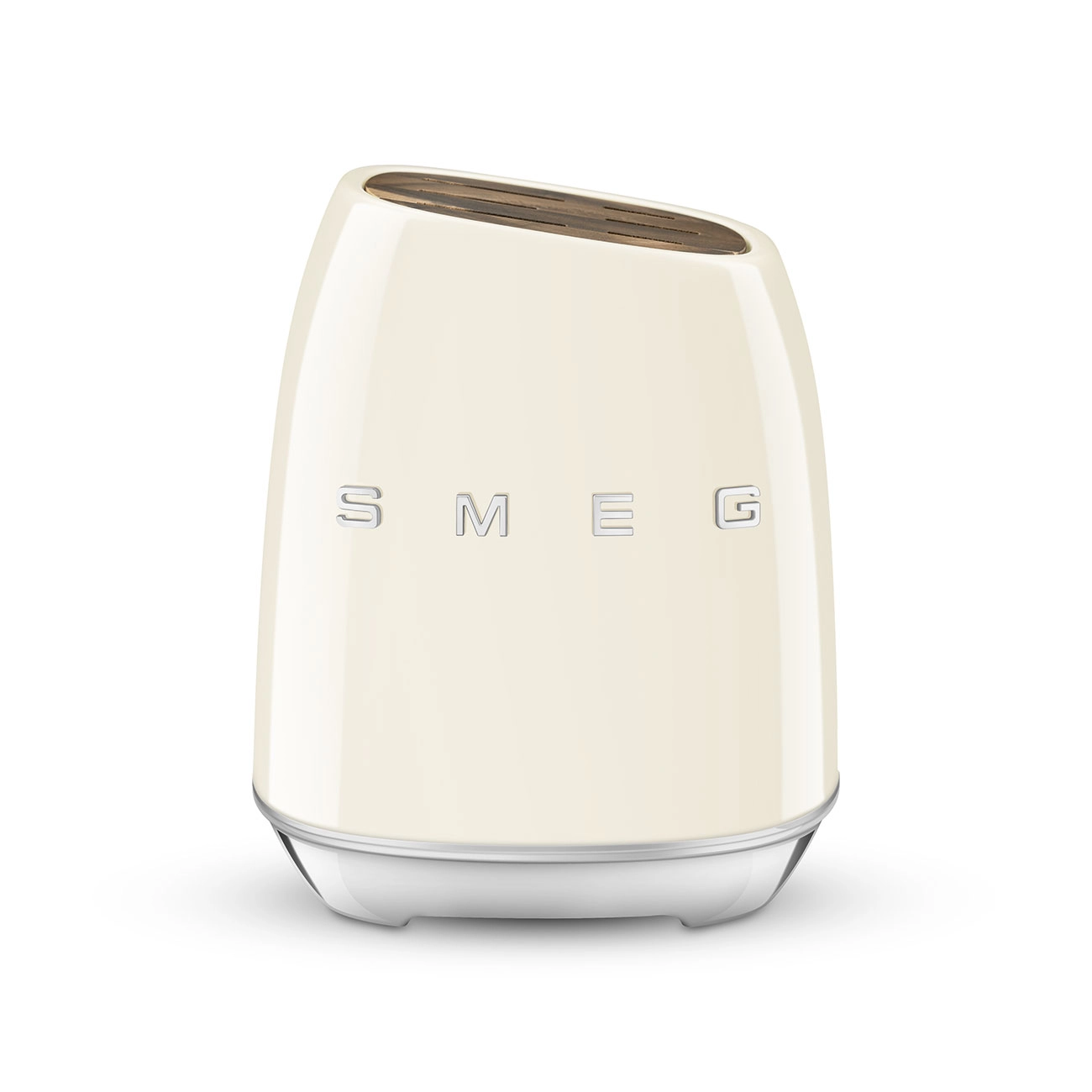 Smeg Knife Block 50's Style Cream