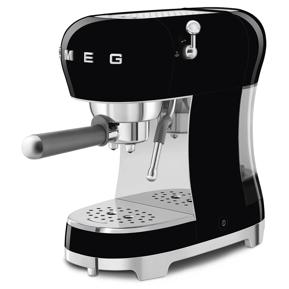 Smeg Macchina da Caffè Espresso Manuale 50's Style Nera