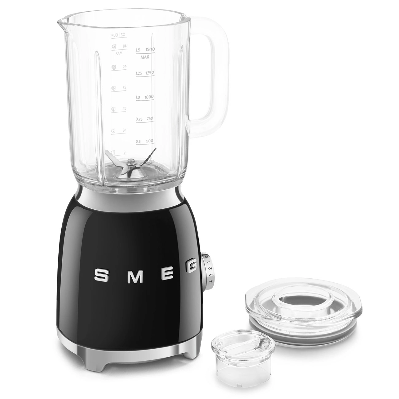 Smeg Blender w stylu lat 50. czarny