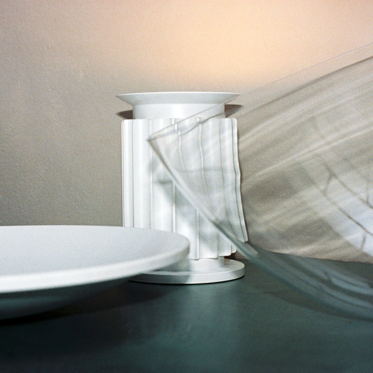 Table lamp Flos Taccia Matt white