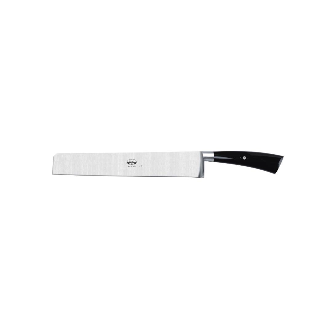 Pasta Knife with Stainless Steel Blade and Black Handle