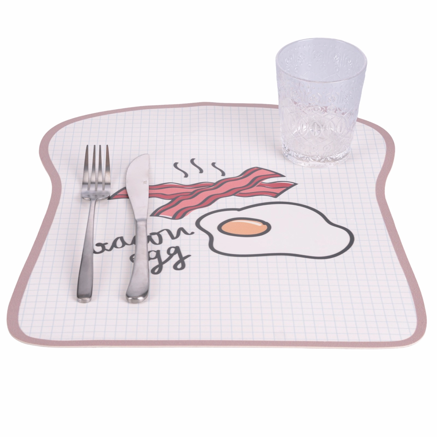 Tovaglietta Bacon egg Villa d'Este Back To School Pvc