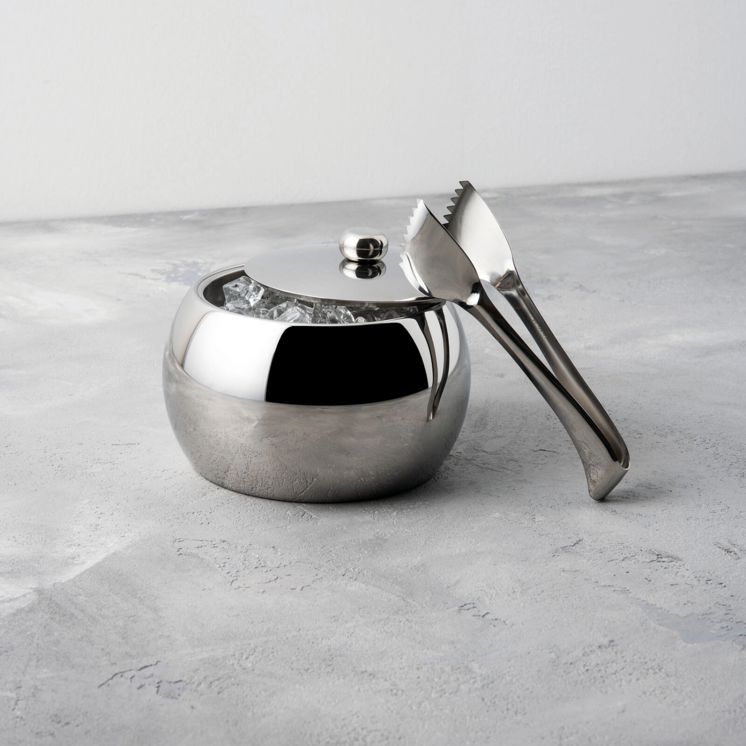 Sambonet Living Szczypce do Lodu – 18,5 cm Stal Nierdzewna Mirror