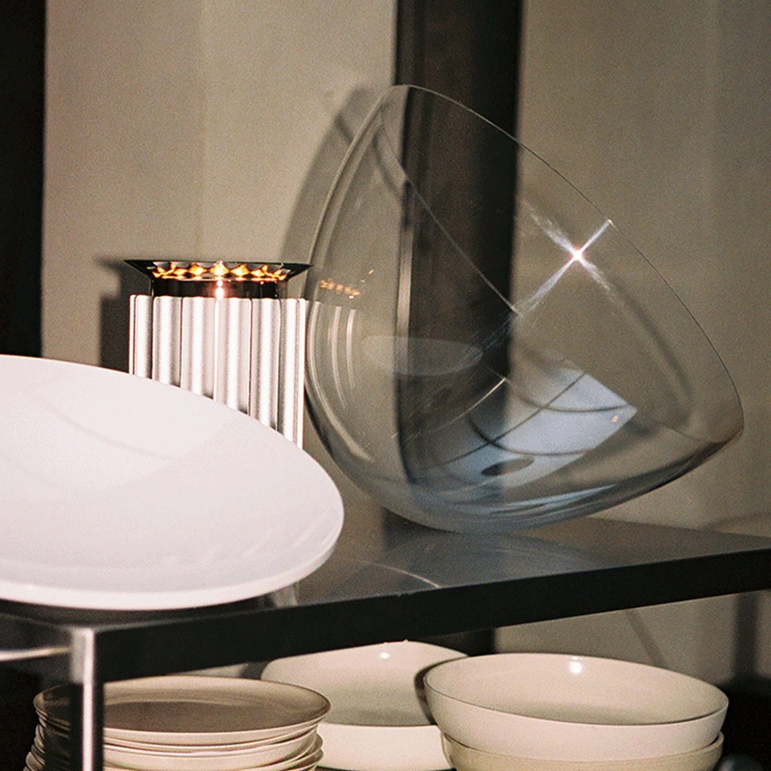 Table lamp Flos Taccia Small Silver