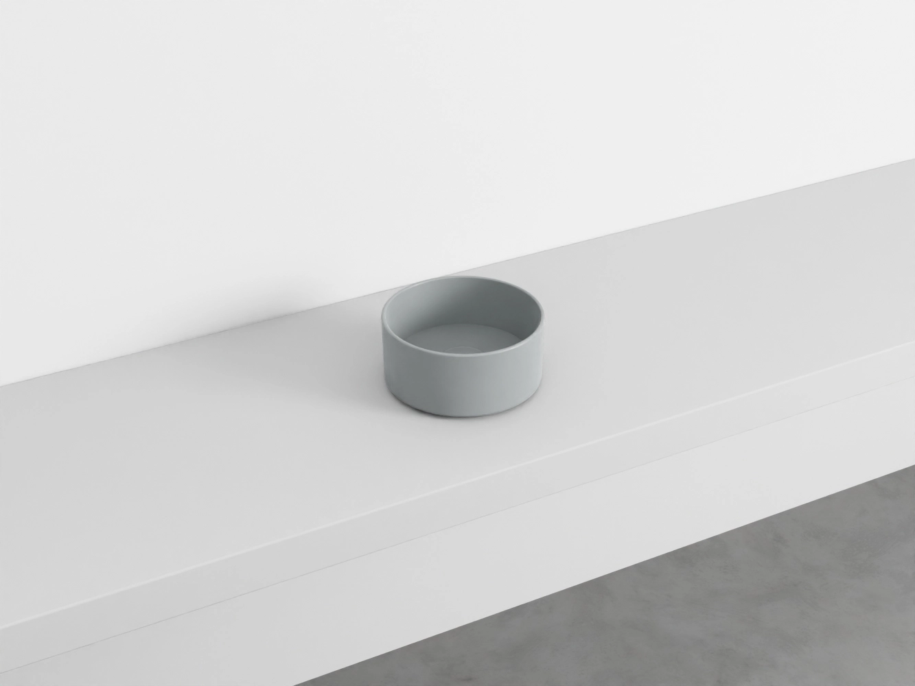 Lavabo da appoggio tondo Cielo Shui Comfort Ø 25 Brina