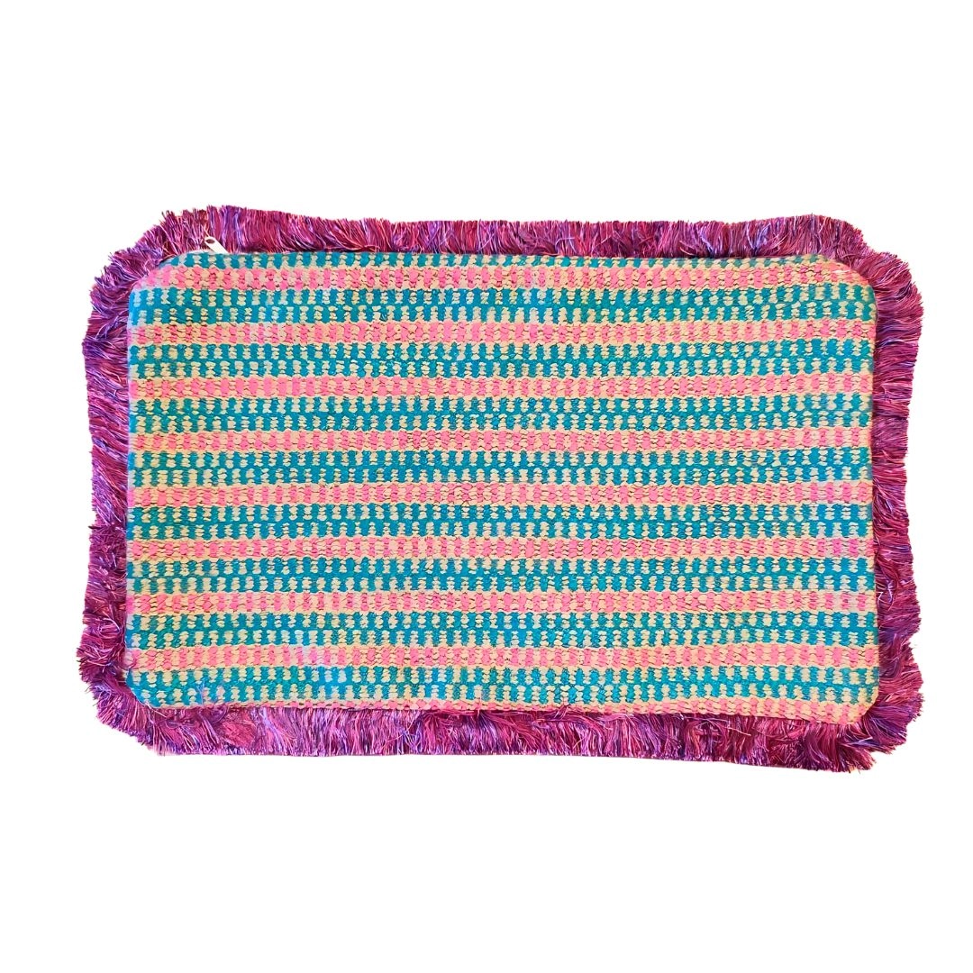 Cushion cover Josephine Testa "Orbetello" Fuchsia 50x30 cm POST SHOOTING