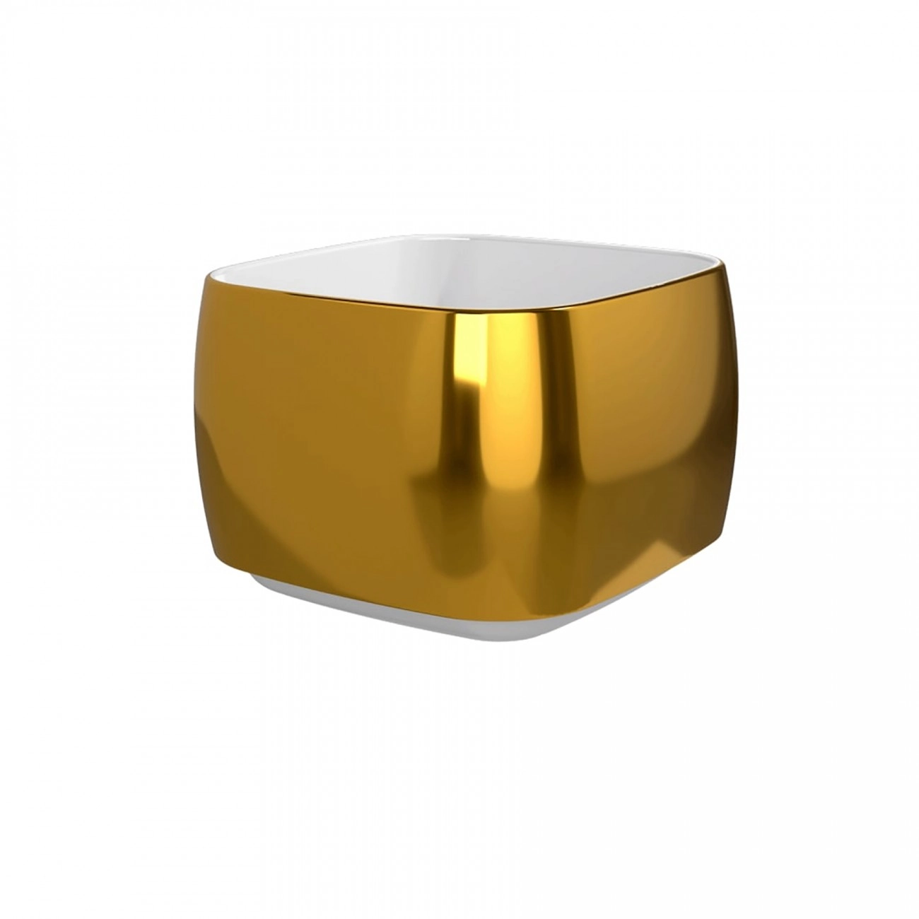 Countertop washbasin Flaminia FlagDeep Glossy Metallic Gold