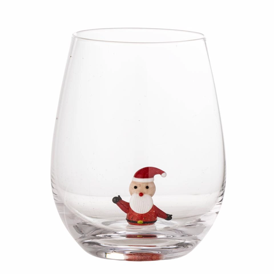 Santa Claus Water Glass Bloomingville Misa