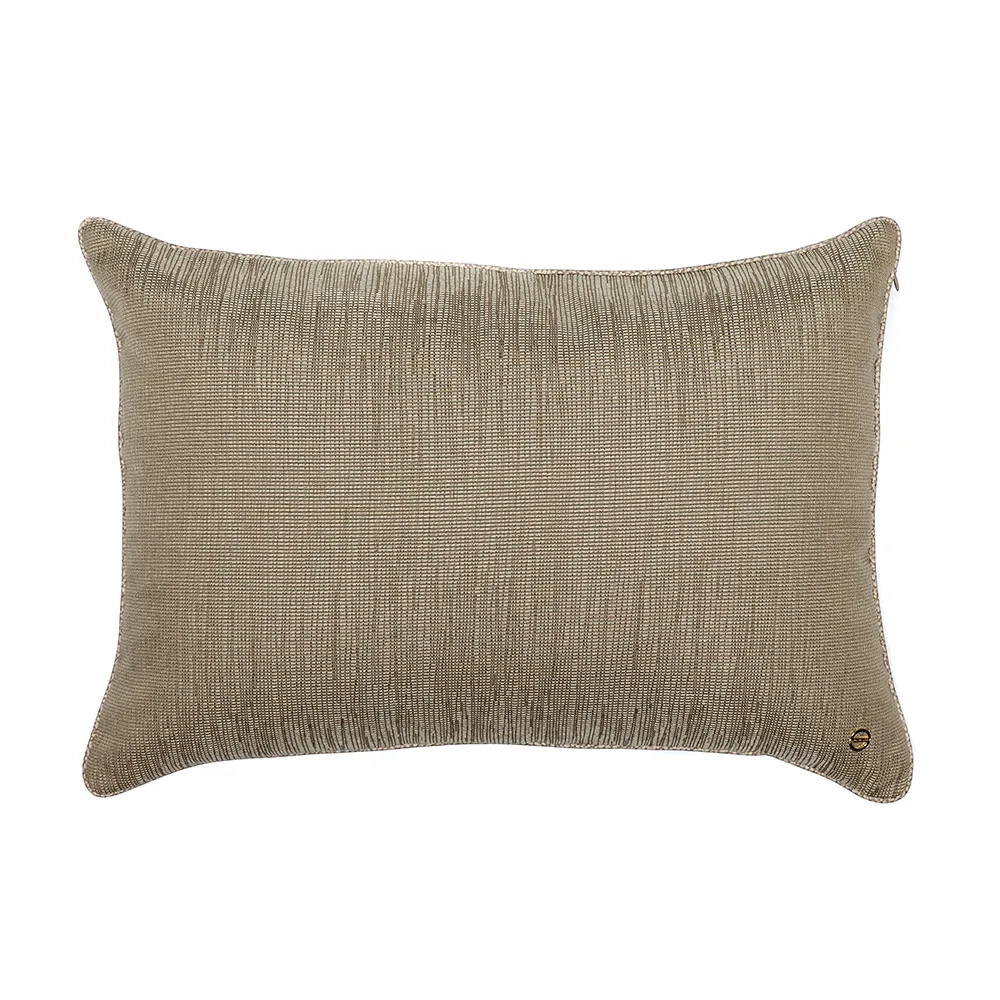 Borbonese Home Decorative Cushion Lounge – 30x50 cm Cotton Taupe