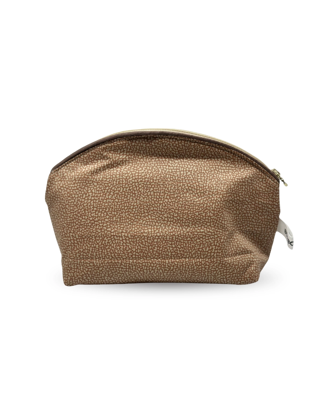 Borbonese Pochette Minimal con 2 Lavette – Color Cuoio