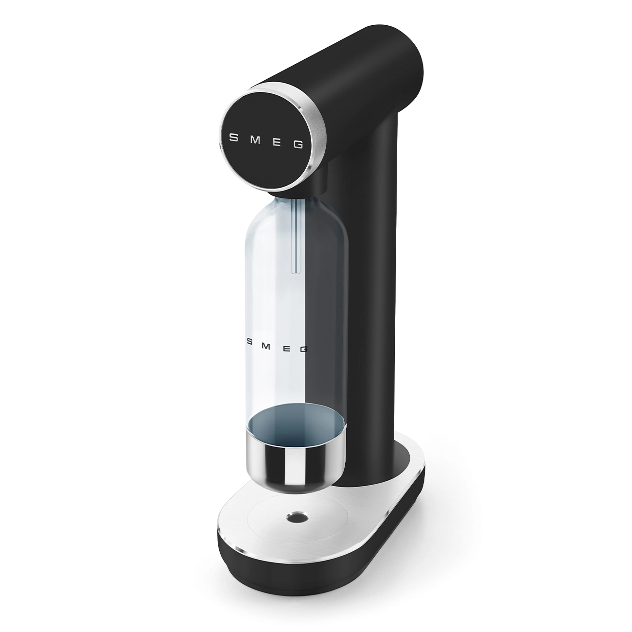 Smeg Gasatore d'acqua Manuale Nero opaco
