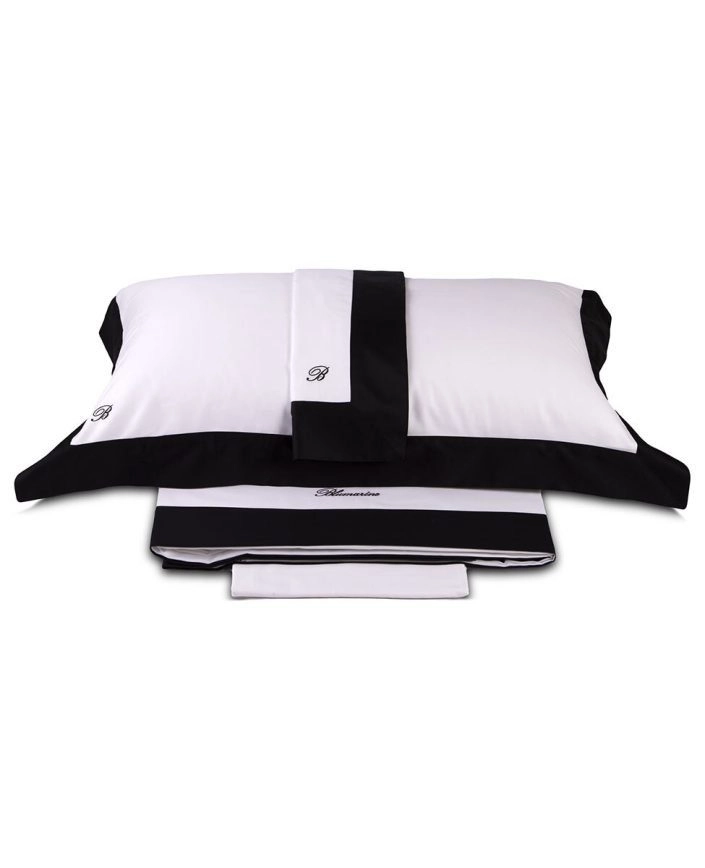 Double bed sheet set 4pcs. Blumarine Home Grand Hotel White/Black