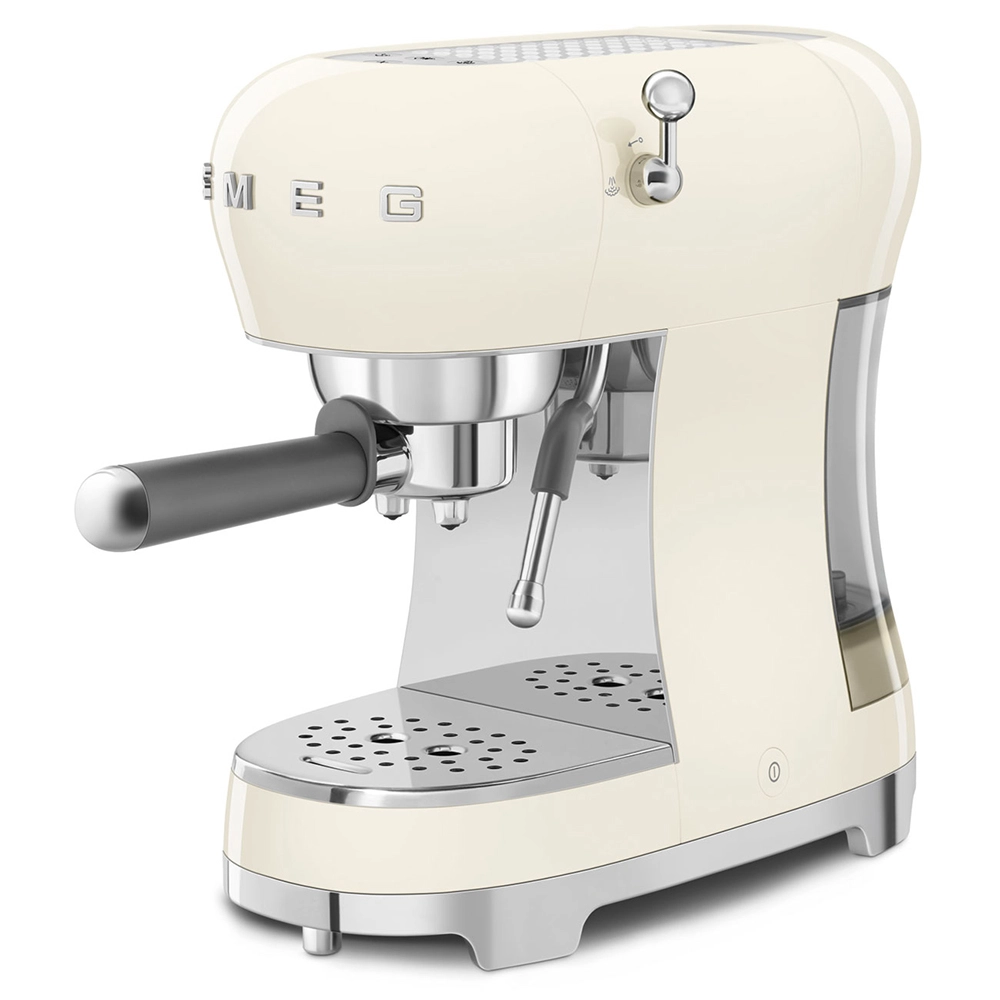 Smeg Manual Espresso Machine 50’s Style Cream