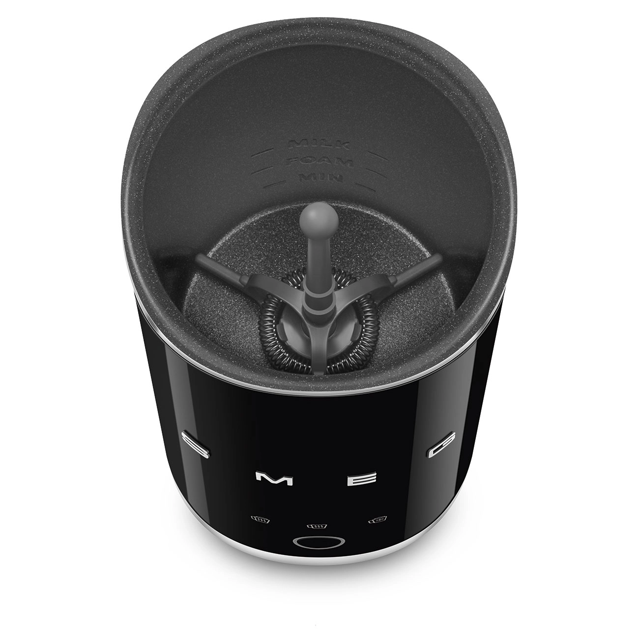 Smeg Montalatte Elettrico 50’s Style - Nero Lucido