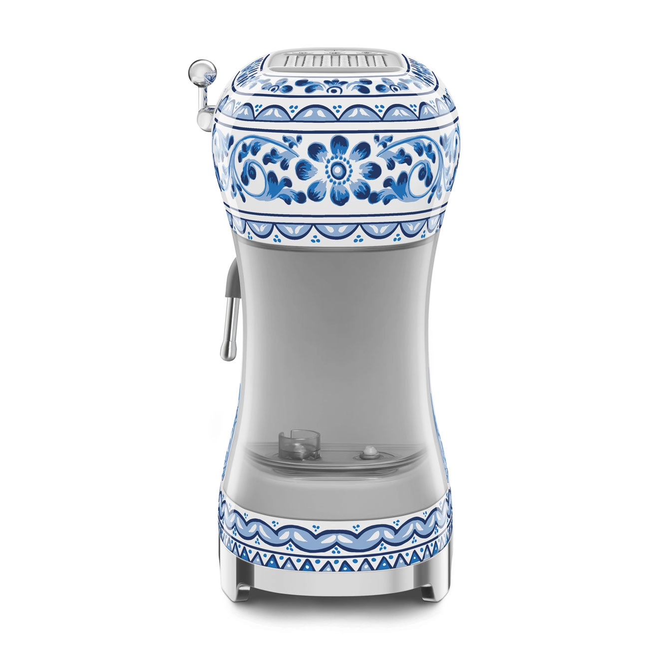 Smeg Ręczny ekspres do kawy 50's Style Dolce&Gabbana Blu Mediterraneo