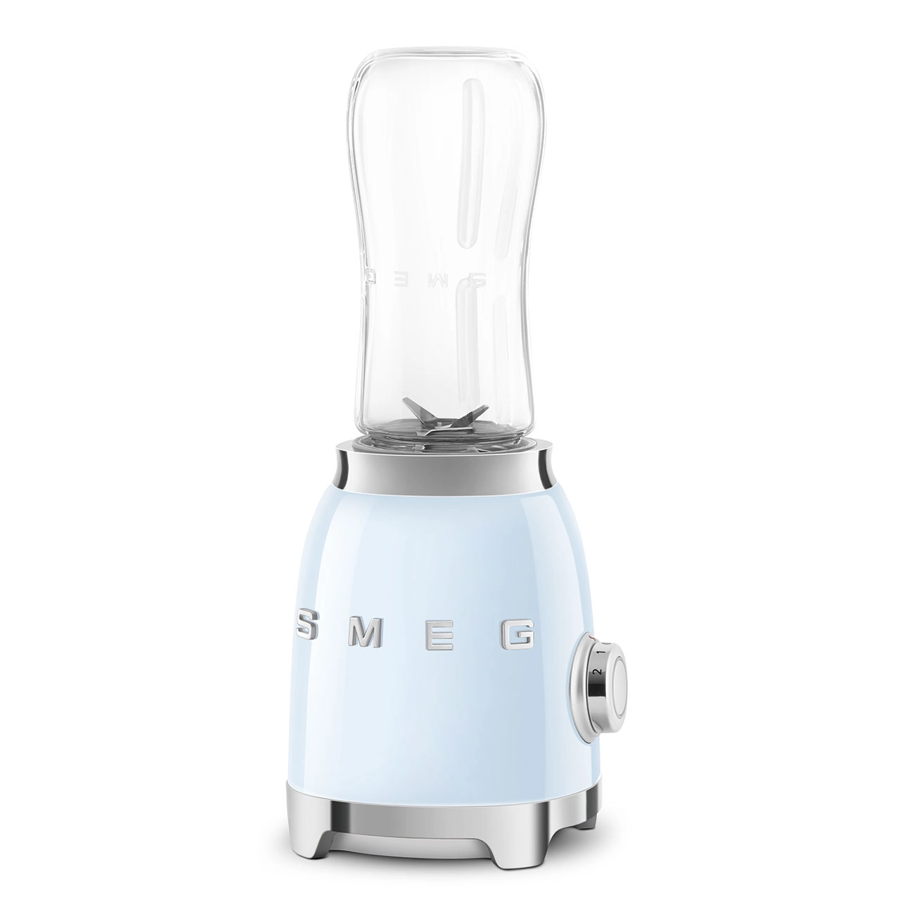 Smeg Frullatore Multifunzione Compatto Azzurro Estetica 50's Style