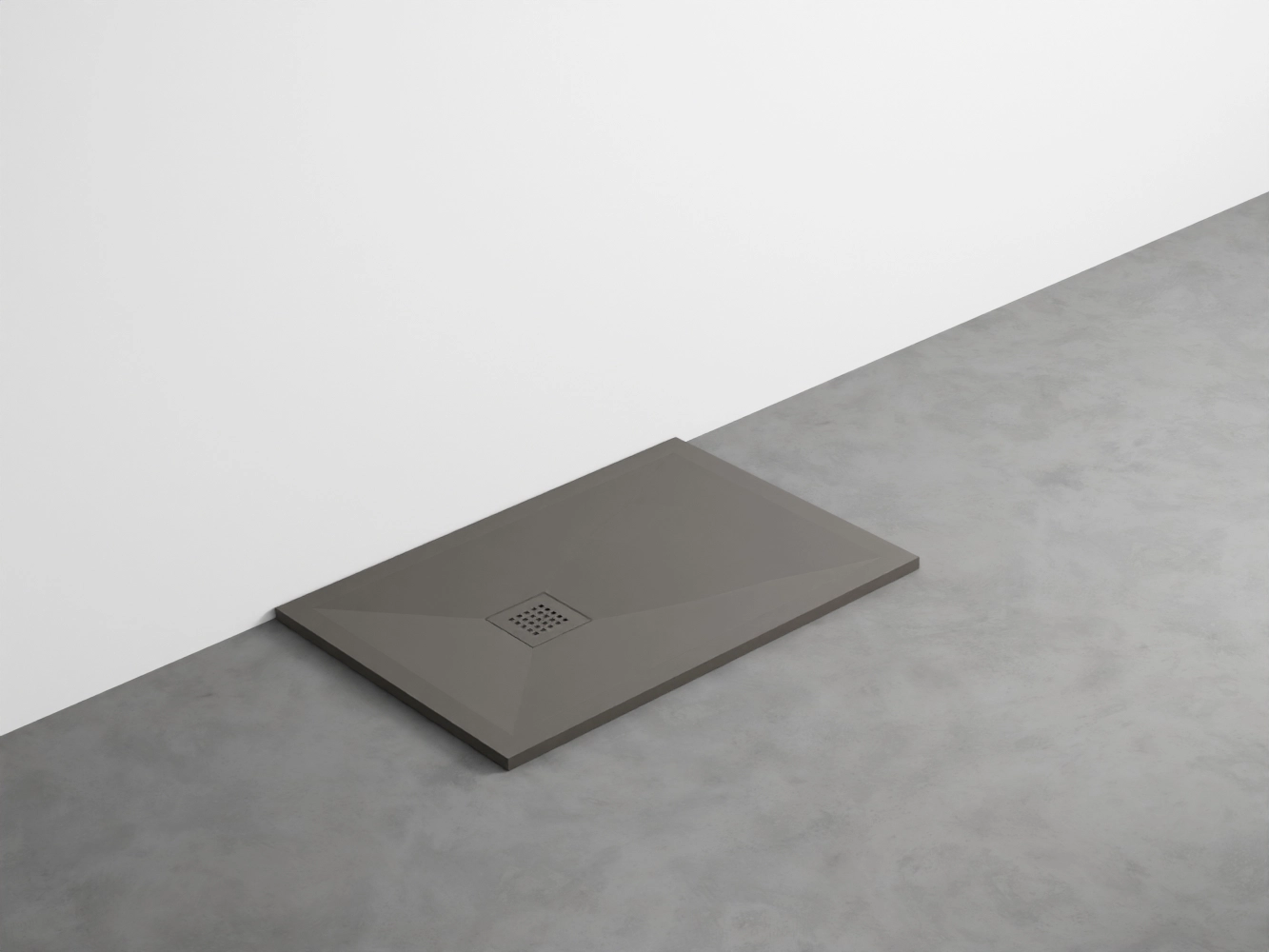 Cielo Venticinque Odwracalny Brodzik Prysznicowy – Taupe Mat 70 x 100 cm