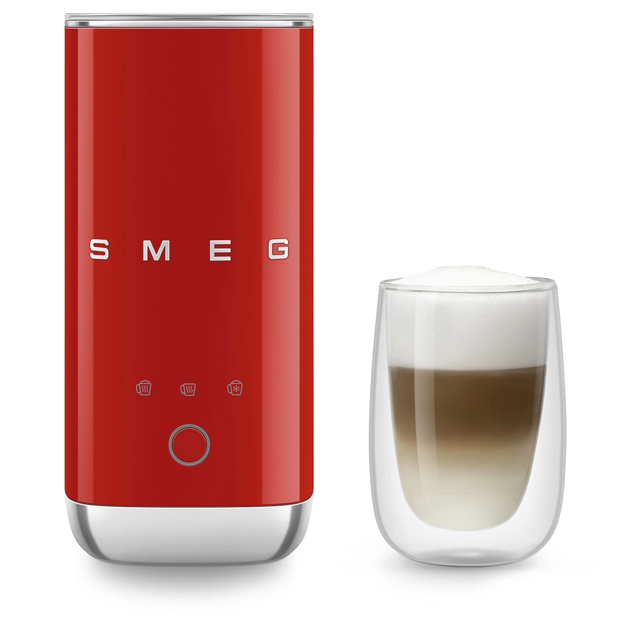 Smeg Montalatte Elettrico 50’s Style – Rosso Lucido