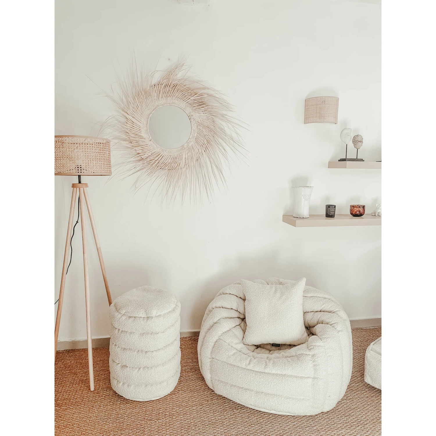 Cushion Bouclé MX Home Cream