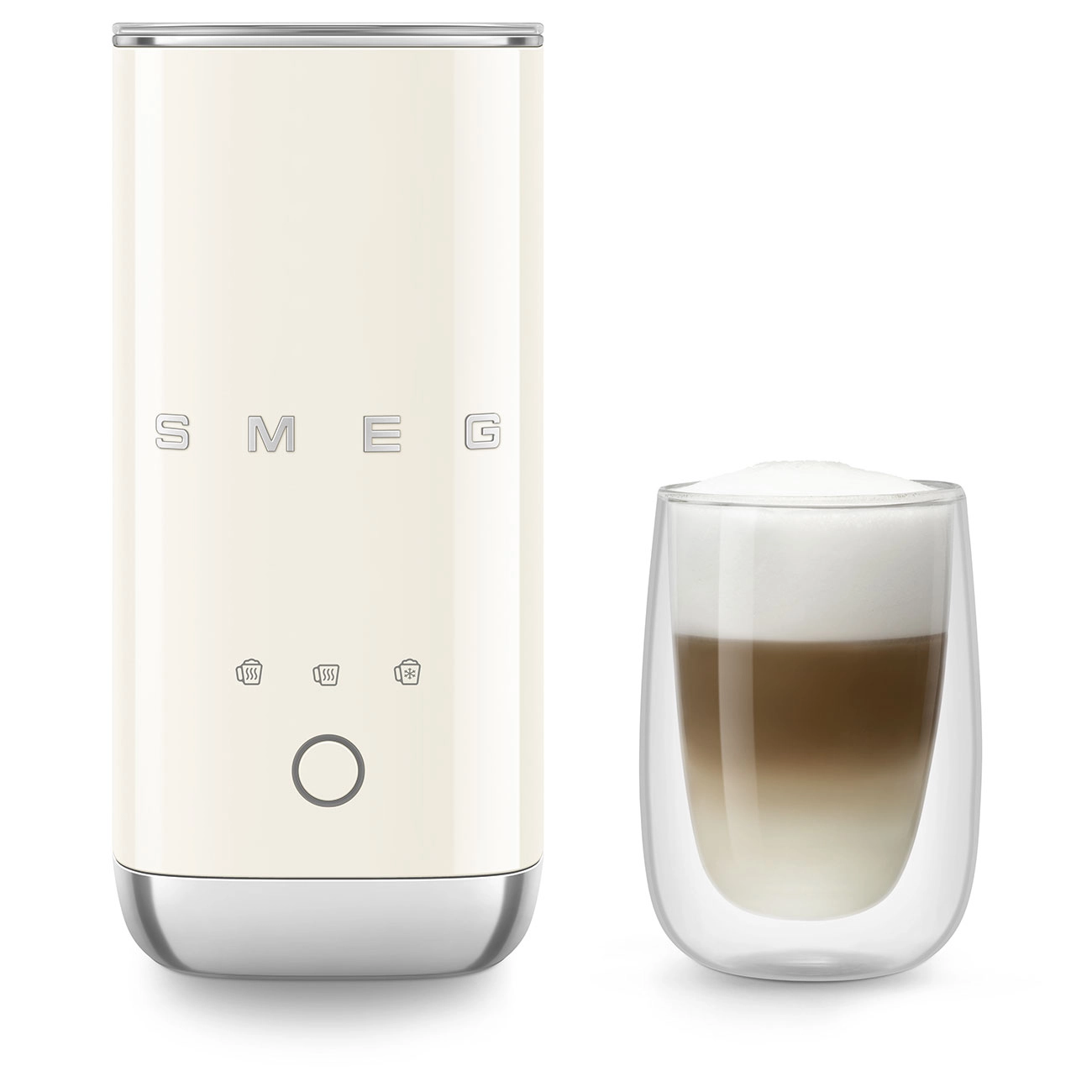 Smeg Montalatte Elettrico 50’s Style – Panna