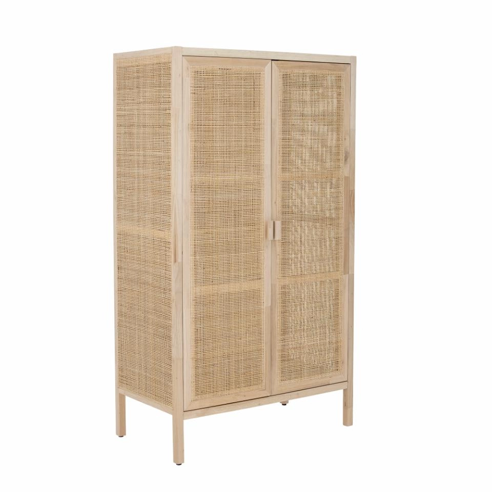 Bloomingville Marikka Sideboard – Pine Wood & Rattan