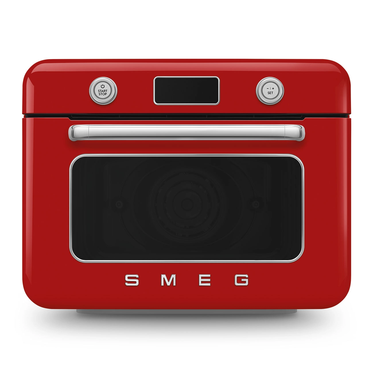 Smeg Forno combinato a vapore Rosso Lucido