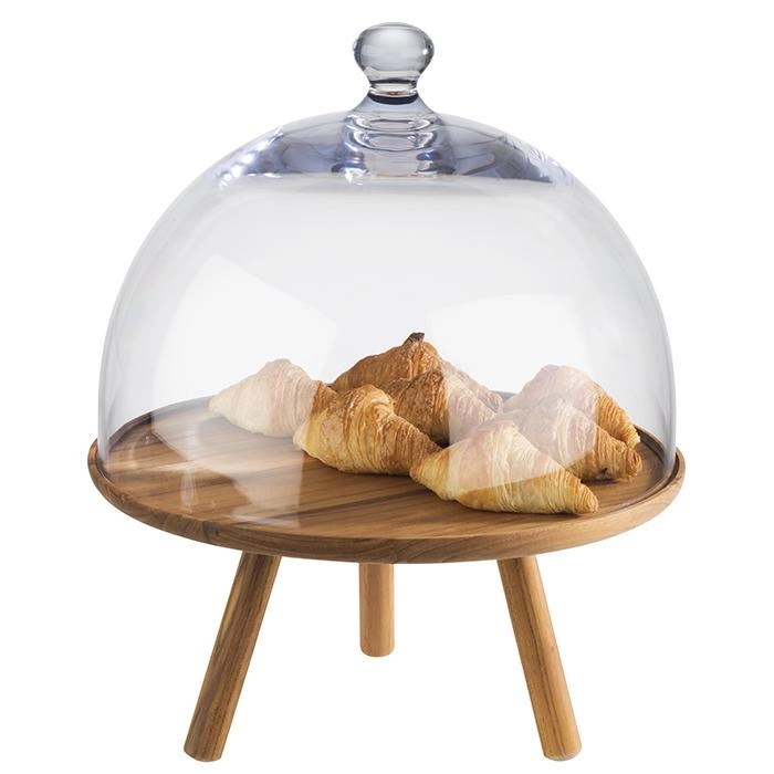 APS Alzata Porta Buffet Acacia - Legno Ø 30,5 cm