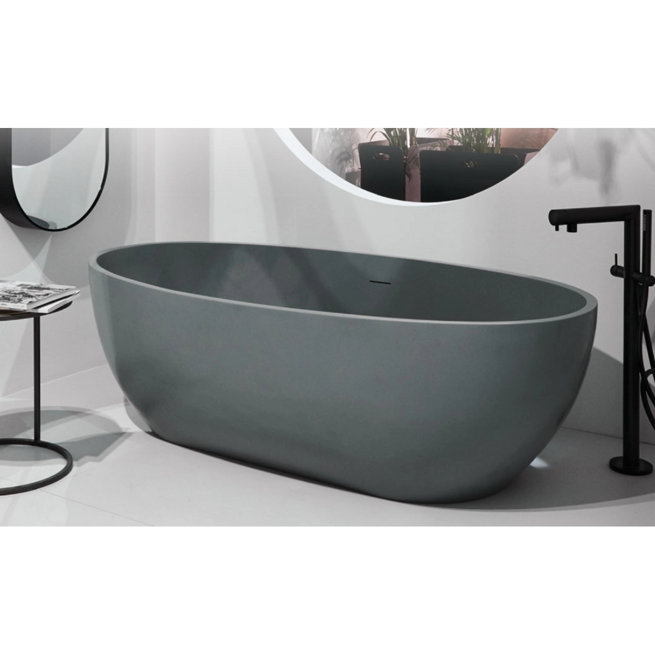 Cielo Shui Comfort Vasca Freestanding in Solid Surface – cm 170x87 Brina