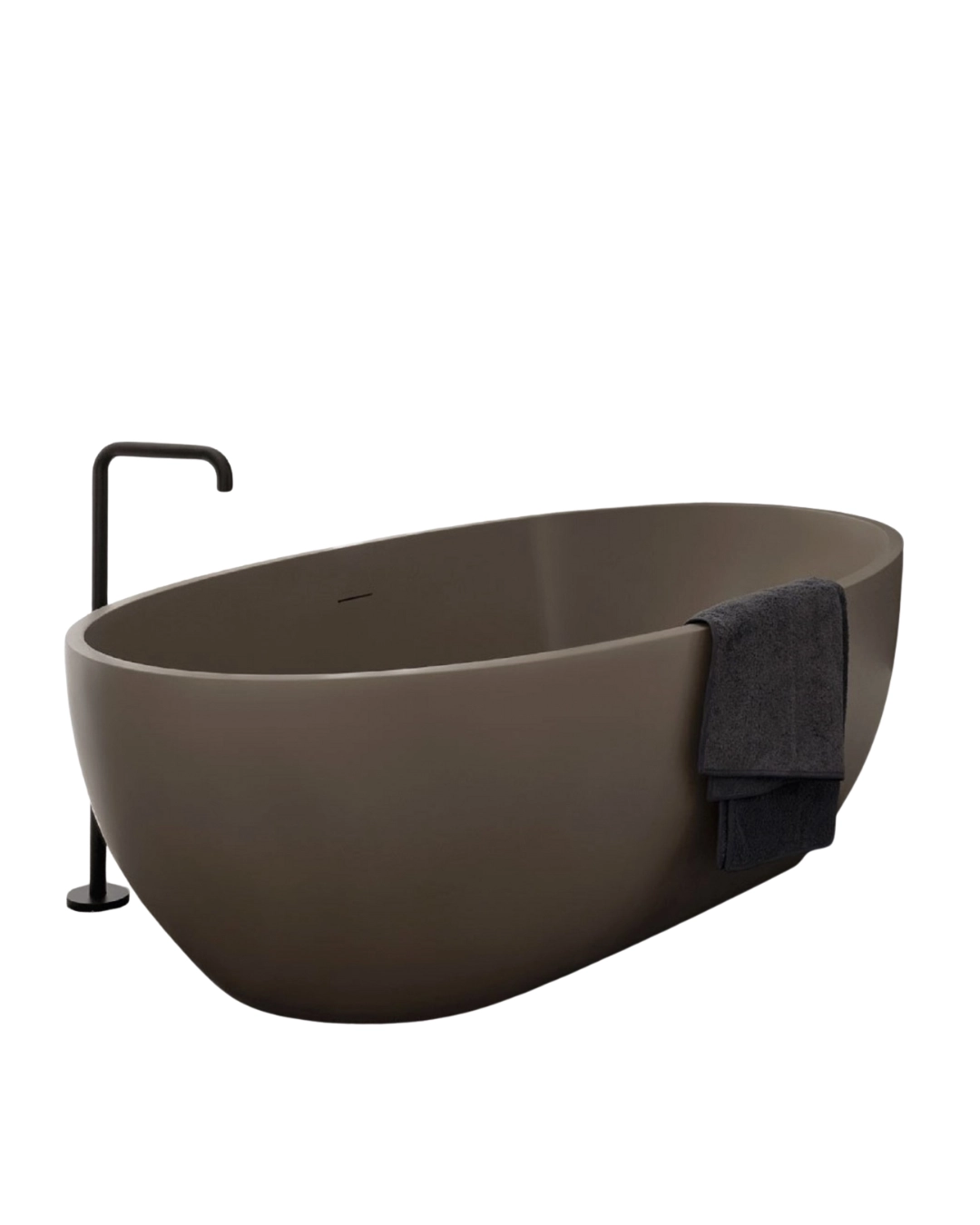 Cielo Shui Comfort Vasca Freestanding in Solid Surface – cm 170x87 Arenaria