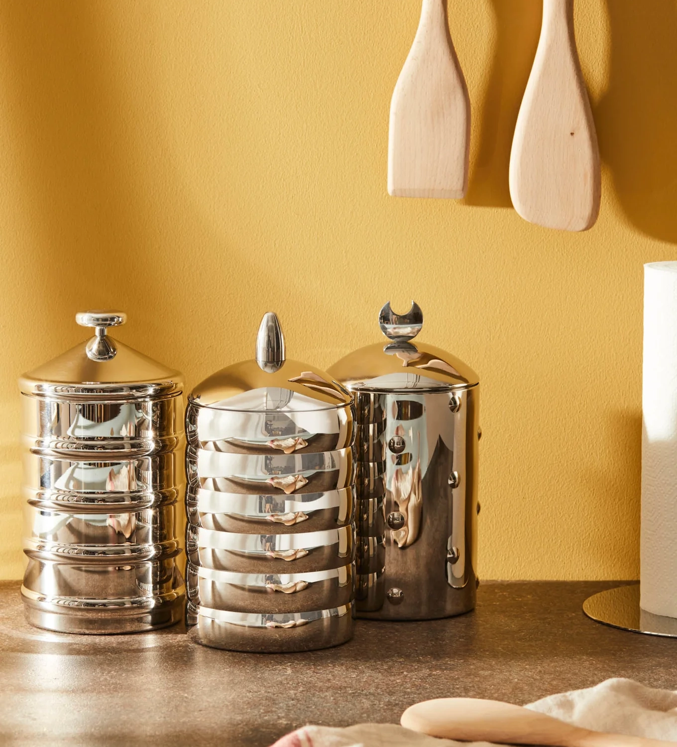 Container Alessi Kalistò 2 Stainless Steel