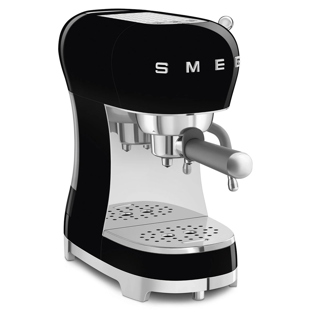 Smeg Macchina da Caffè Espresso Manuale 50's Style Nera