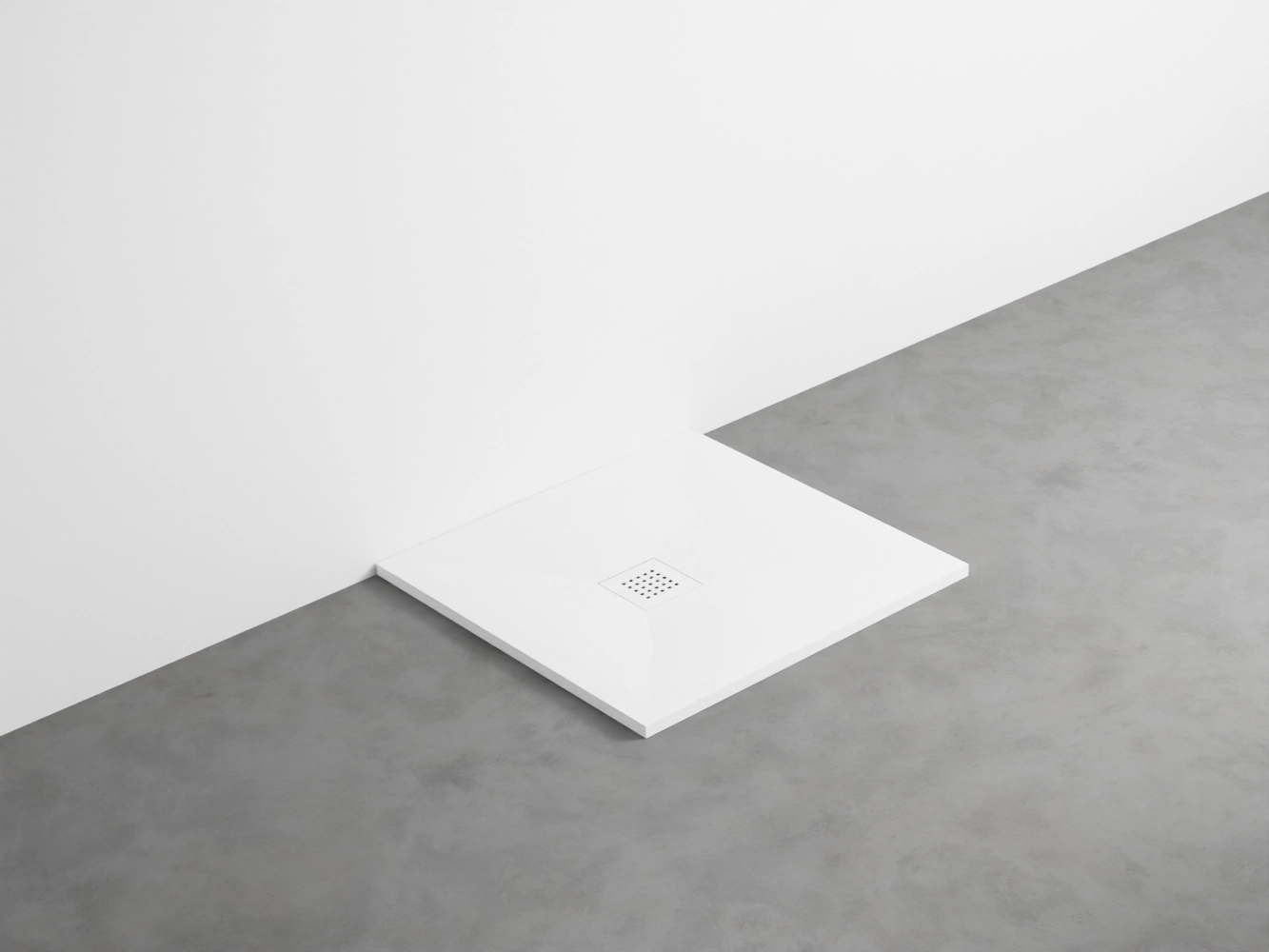 Cielo Venticinque Odwracalny Brodzik Prysznicowy – Biały Mat 80 x 80 cm