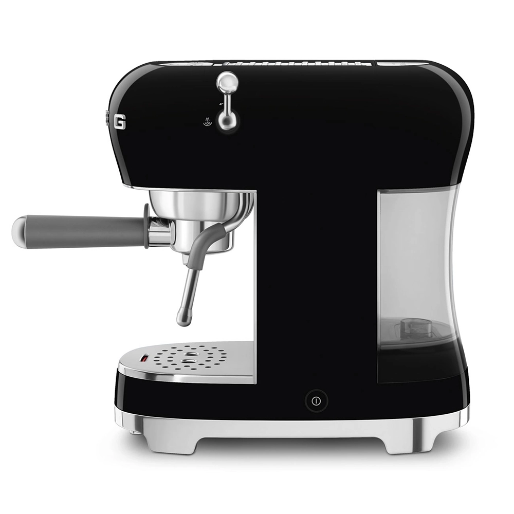 Smeg Macchina da Caffè Espresso Manuale 50's Style Nera