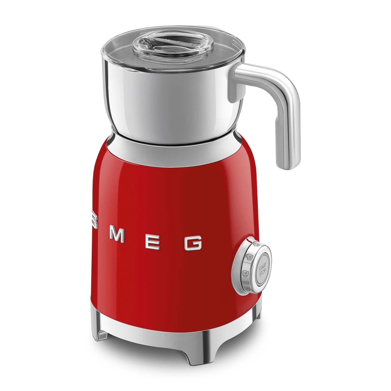 Smeg Montalatte Estetica 50's Style Rosso