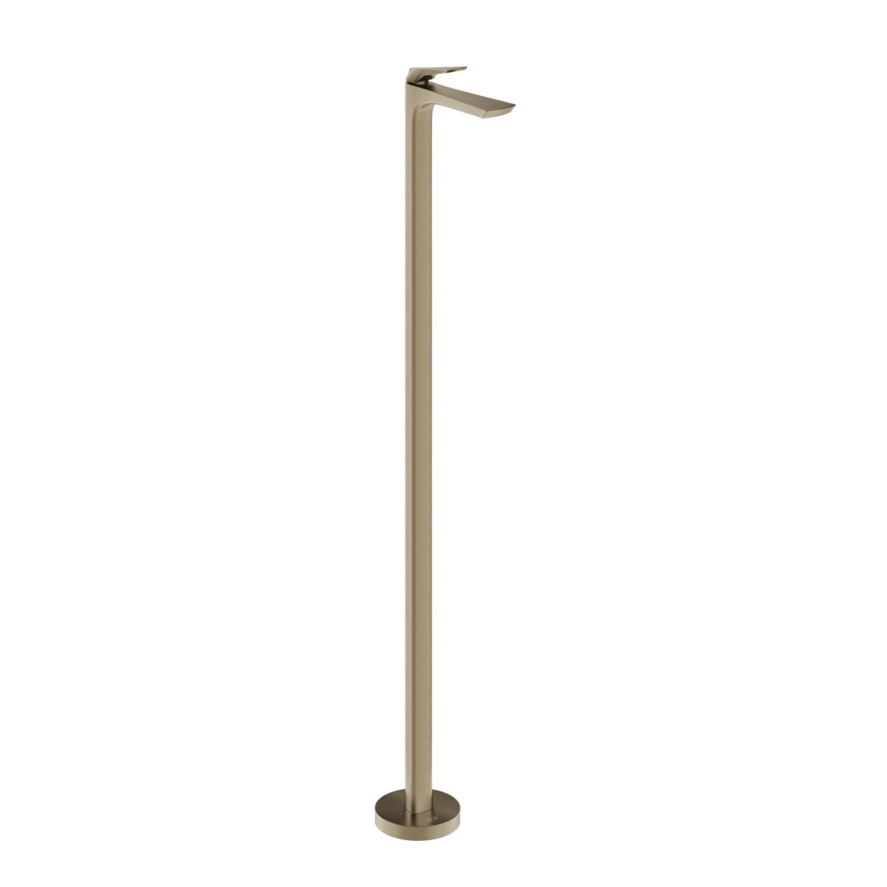 Gessi Ventaglio 72095 Freestanding Basin Mixer - Finox Brushed Nickel