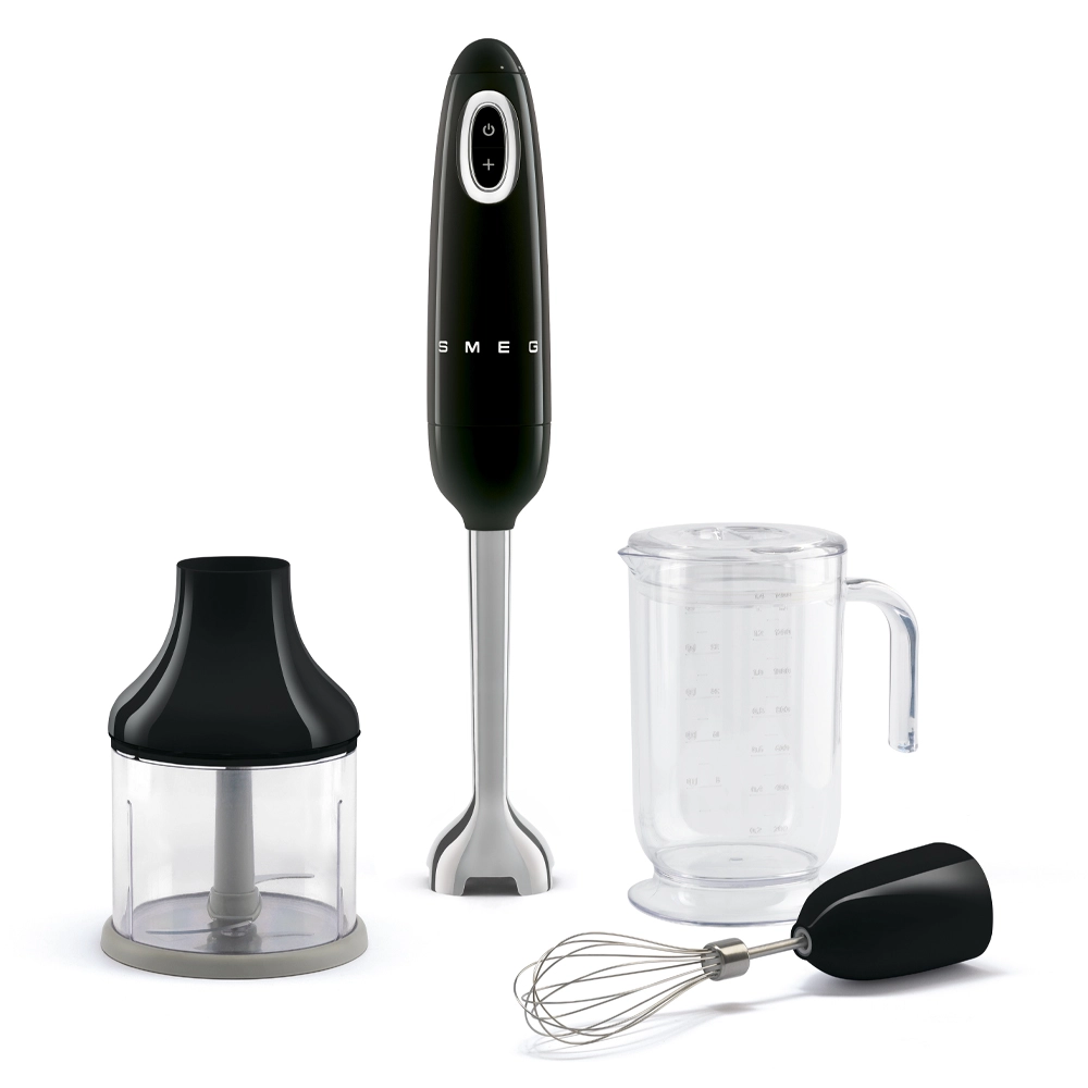 Smeg Immersion blender with 3 accessories included 50’s Style Black