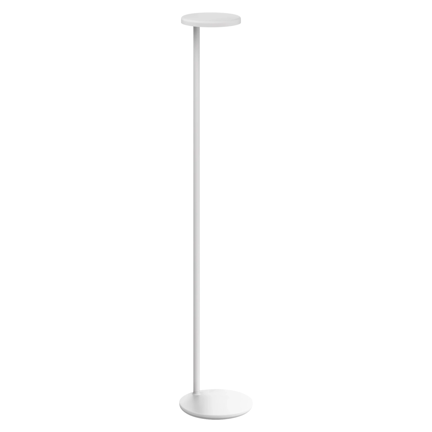 Lampada da terra Flos Oblique Floor USB-C Bianco opaco