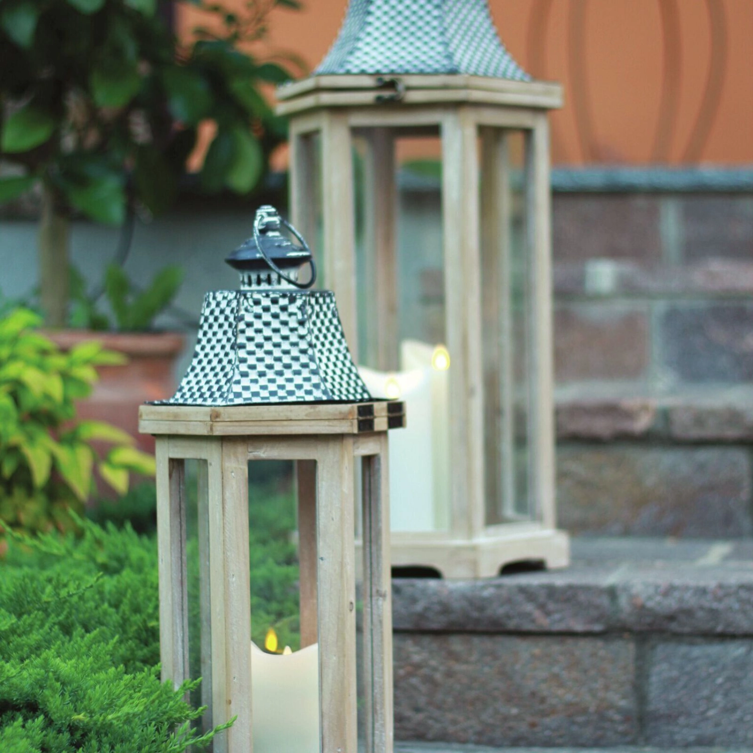 Paderno Zestaw 3 Świec z Żywicy