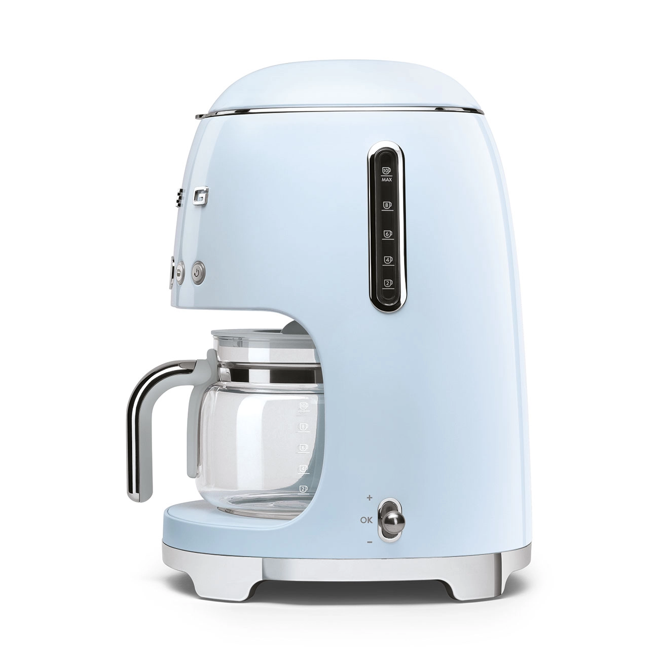 Smeg Drip Coffee Machine 50's Style Blue