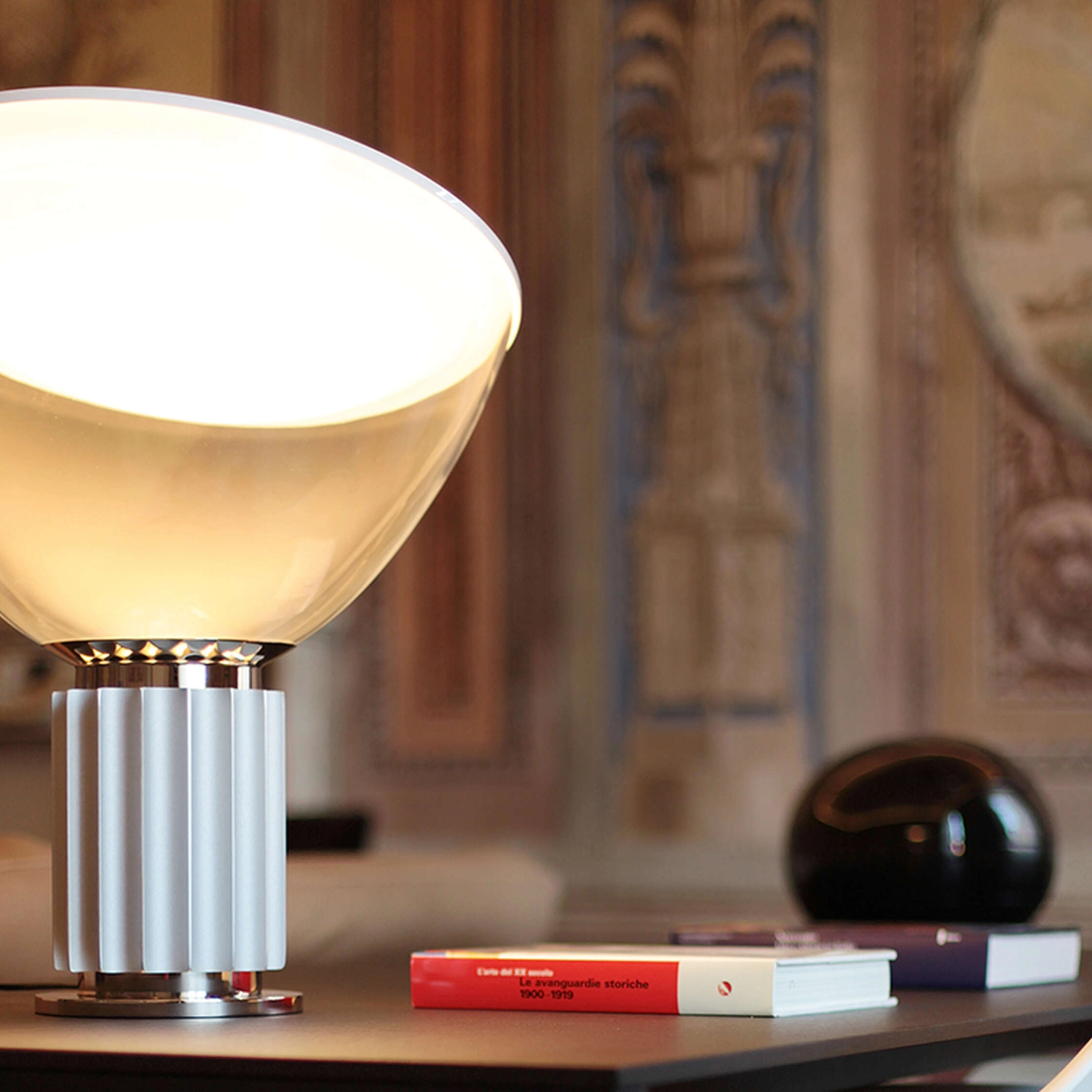 Table lamp Flos Taccia Small Silver