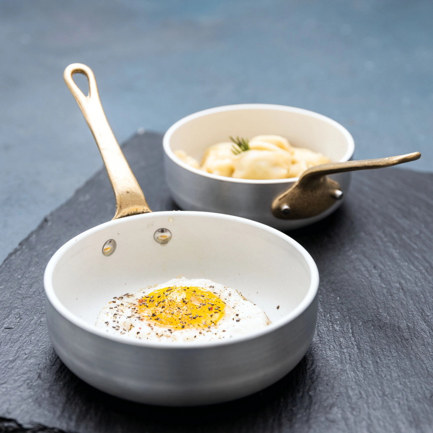 Paderno Miniature Patelnia – Ø 12 cm Aluminium i Mosiądz