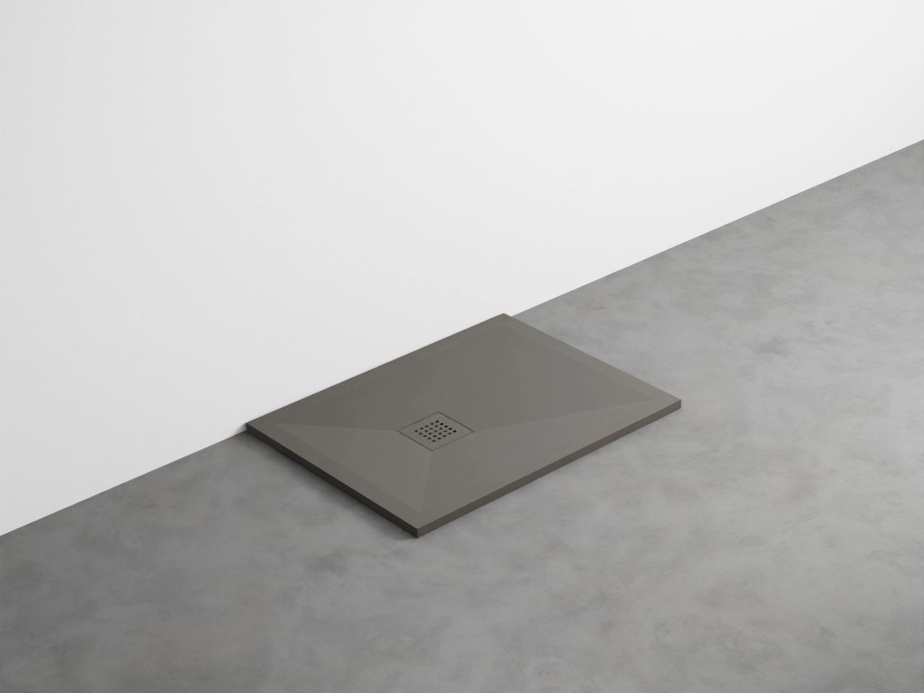 Cielo Venticinque Odwracalny Brodzik Prysznicowy – Taupe Mat 70 x 90 cm