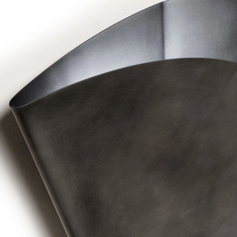 Mogg Lampa Ścienna z Metalu Plier Okrągła – Cyna Delabrè