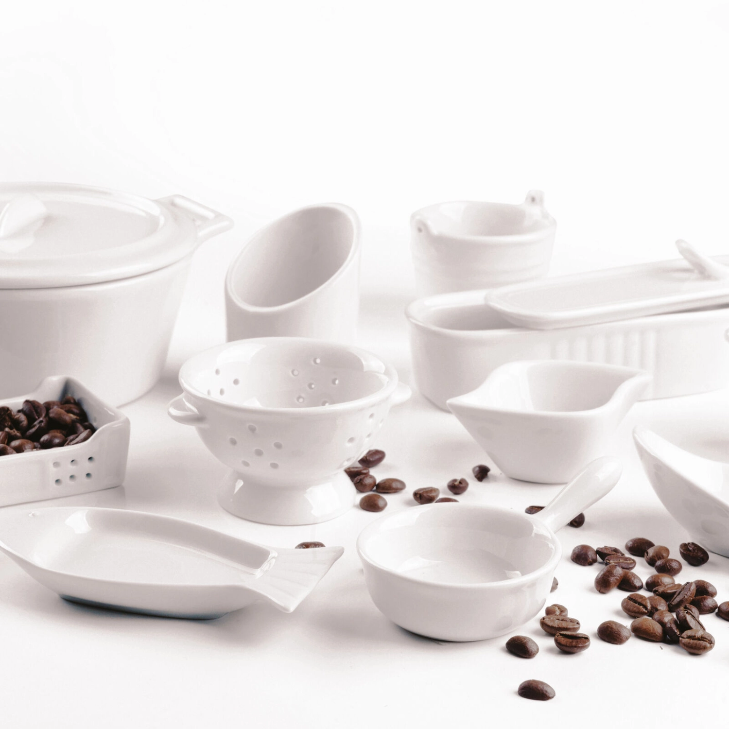 Paderno Ciotolina Scatoletta con Coperchio in Porcellana Ø 13,5 cm – H 4,0 cm