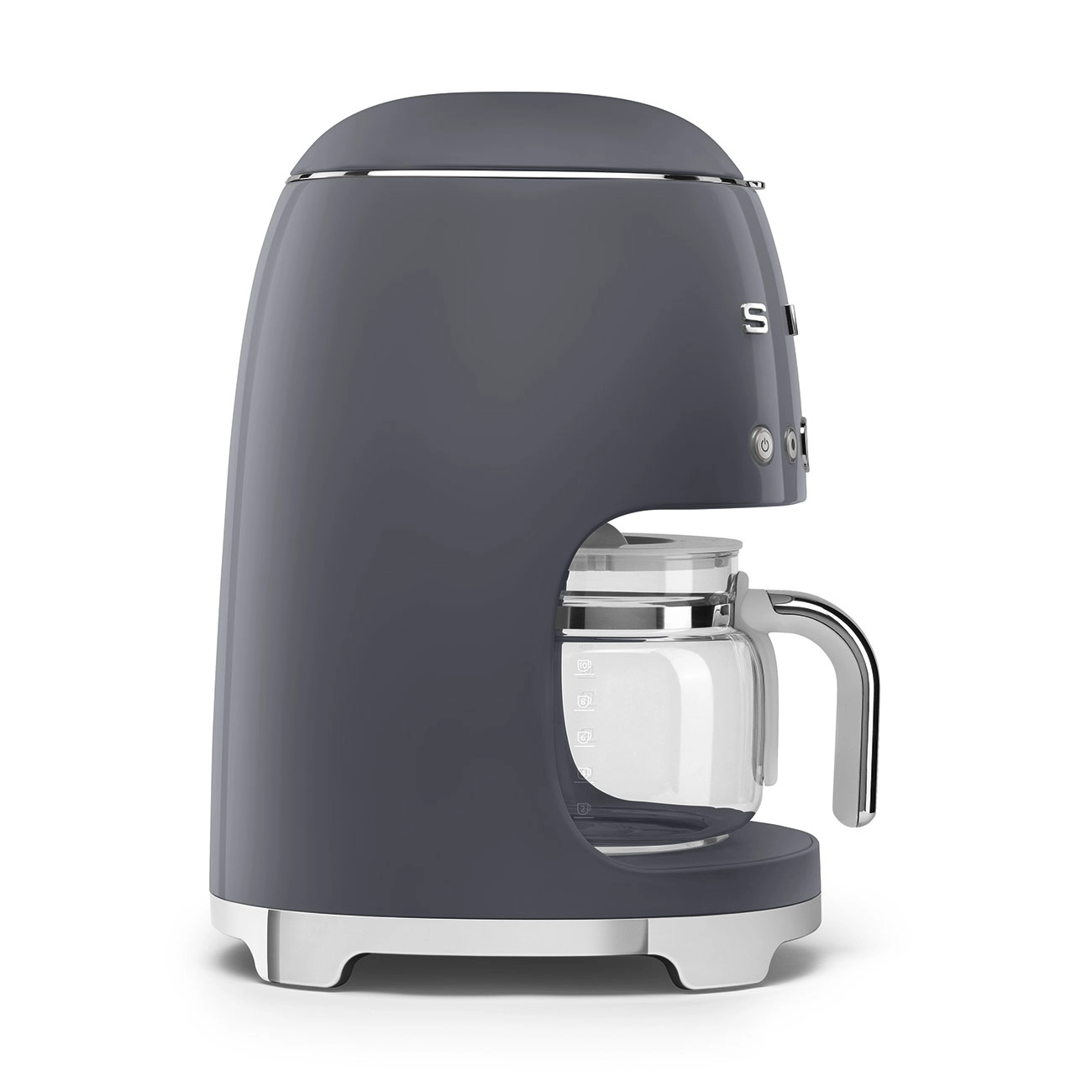 Smeg Macchina da caffè Filtro 50's Style Grigio