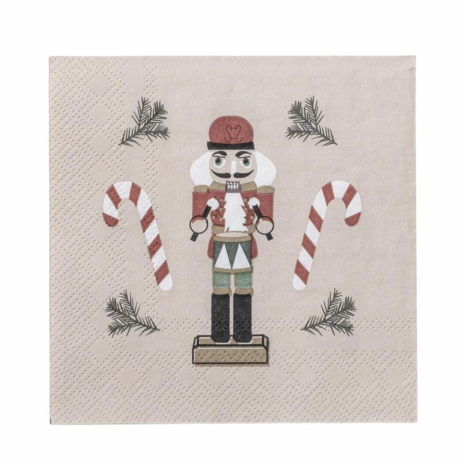 Christmas Napkin Pack Bloomingville Jolly Paper