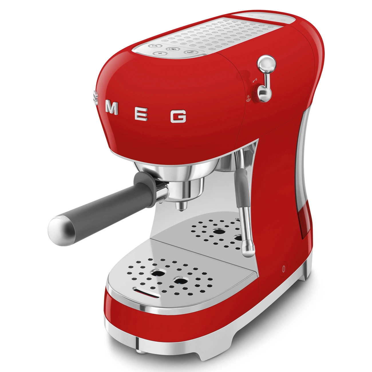 Smeg Macchina da Caffè Espresso Manuale 50's Style Rosso